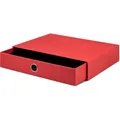 Produktbild: Magni 1524452360 - S.O.H.O. Schubladenbox für DIN A4, mit Griffloch, Rot, 343 x 250 x 65 mm, 1 Stü (A4) (1524452360)