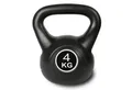 Produktbild: HAC24 Kettlebell Kugelhantel Schwunghantel Rundgewicht Fitness Kugelgewicht, 4kg Schwarz