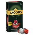 Produktbild: JACOBS LUNGO CLASSICO Kaffeekapseln, Arabica- und Robustabohnen mild, 10 St.