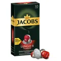 Produktbild: JACOBS LUNGO CLASSICO Kaffeekapseln, Arabica- und Robustabohnen mild, 10 St.