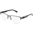 Produktbild: Lacoste L2305 Unisex-Brille inkl. Gläser Vollrand Halb Metall-Gestell 54/19/145, grau
