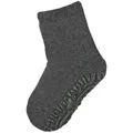 Produktbild: Sterntaler® ABS-Socken Fliesen Flitzer SOFT uni Fliesenflitzer Socken - Fliesen Flitzer SOFT uni Vollplüsch - Haussocken, Kuschelige Stoppersocken ab Gr 29/30 bis Gr 33/34 in sieben Basic- und Modefarben - Gummisocken - Anti-Rutsch-Sohle grau 34