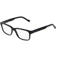 Produktbild: Zeiss ZS23534 Unisex-Brille inkl. Gläser Vollrand Quadratisch Kunststoff-Gestell 55/17/145, schwarz