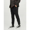 Produktbild: Jack & Jones Sweathose JPSTGORDON mit Kordelzug und Komfortbund unifarben, modisch, regular fit, Sweatware schwarz XL