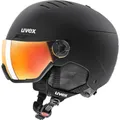 Produktbild: Uvex Wanted Visor black matt mirror orange 58-61 cm
