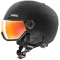 Produktbild: Uvex Wanted Visor Skihelm black matt 58-62 cm