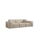 Produktbild: Fun Möbel Sofa, Sand, Textil, 225x73x88 cm, Wohnzimmer, Sofas & Couches, Sofas, 3-Sitzer Sofas