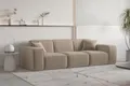 Produktbild: Fun Möbel Sofa Sofa Designersofa CELES PREMIUM 3-Sitzer in Stoff, Inkl. 2 Zierkissen
