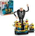 Produktbild: LEGO Minions: Despicable Me 4 75582 Gru und die Minions aus LEGO Steinen