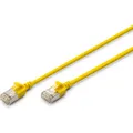 Produktbild: Digitus CAT 6A Klasse Ea, F/FTP, Twisted Pair Patchkabel, Cu, LSZH, AWG 32/7, Länge: 3 m, gelb (F/FTP, CAT6a, 3 m) (DK-1632-A-030S-Y)