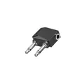 Produktbild: HAMA 2x 3.5 mm Klinken-Stecker auf 1x Klinken-Kupplung, Audio-Adapter