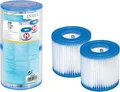 Produktbild: Intex 29008 Filterkartusche Typ H für Schwimmbad 2 Stück