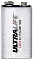 Produktbild: Ultralife U9VL-J-P 6LR61 9V Block-Batterie Lithium 1200 mAh 9V 1St.