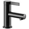 Produktbild: KEUCO IXMO Pure Einhebel-Waschtischmischer 60, ohne Zugstangen-Ablaufgarnitur, Ausladung 90mm, 59504371100, Farbe: Schwarz Matt