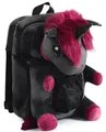 Produktbild: corimori Punk Einhorn Ruby - großer Plüsch Rucksack, Tasche Unicorn schwarz