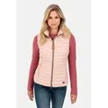 Produktbild: camel active Steppweste aus recyceltem Material ärmellos Stehkragen mit Stehkragen rosa M (40)