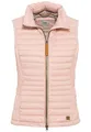 Produktbild: camel active Damen kurze leichte Steppweste mit elastischen Bündchen Rose, womenswear-40