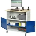 Produktbild: Rau Computer-tisch 1022, B1100xt790xh1180mm, Mobil