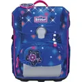 Produktbild: Scout Neo Exklusiv LED Schulrucksack Set, Blau/Pink/Grau