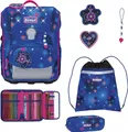 Produktbild: Scout Schulranzen LED Neo Set 4-teilig Sparkling Dream dunkelblau