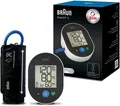 Produktbild: Braun Oberarm-Blutdruckmessgerät ExactFit™ 2 BUA4050EU, 30 Speicherplätze, farbcodierte Anzeige, Arrythmieerkennnung
