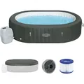 Produktbild: LAY-Z-SPA Mauritius AirJet XXL-Whirlpool 270 x 180 x 71 cm oval