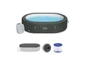 Produktbild: Bestway Whirlpool LAY-Z-SPA® Mauritius AirJet™, Austellbecken, (Set, mit App-Steuerung, max. 7 Personen), 270 x 180 x 71 cm