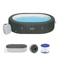 Produktbild: Whirlpool aufblasbar 7 Personen Outdoor Pool Heizung Massage Mauritius 270x180cm