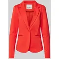 Produktbild: ICHI Slim Fit Blazer mit Paspeltaschen Modell 'KATE' in Rot, Größe S