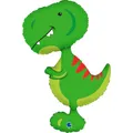 Produktbild: Grabo FG72030-P Dino Rex 97 cm Dinosaurier Folienballons, grün