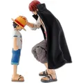 Produktbild: Bandai One Piece S.H.Figuarts Actionfiguren 2er-Pack Shanks & Monkey D. Luffy Childhood Ver. (56291)