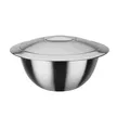 Produktbild: GSW 552394 Thermoschüssel mit Deckel, 22 cm, 3,2 Liter, silber