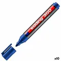Produktbild: Dauermarker Edding 300 Blau [10 Stück]