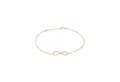 Produktbild: Luigi Merano Armband Karat 92011340 Armband Damen Infinity Unendlichkeit 375/- Gelb-Gold