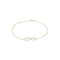 Produktbild: Karat Armband Damen Infinity Unendlichkeit 375er Gelbgold 92011340195