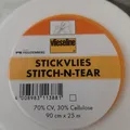 Produktbild: VLIESELINE Stickvlies 314 Stitch-n-Tear weiß 90cm breit Freudenberg