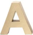 Produktbild: Glorex Papp-Buchstabe A 17,5 x 5,5 cm