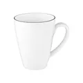 Produktbild: Seltmann Weiden Lido Black Line Becher mit Henkel 0,35 L