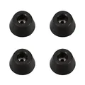 Produktbild: Adam Hall Hardware 4901 M4 AH - 4er Set Gummifuß 30 x 15 mm schwarz im Beutel