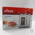 Produktbild: Ufesa Digital Future Toaster Edelstahl mit 2 Scheiben, 950W Leistung, 9 Bräunung