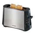 Produktbild: Cloer 3890 Toaster, Edelstahlgehäuse, Stoppfunktion, Auftaufunktion, Bräunungskontrolle, Cool Wall
