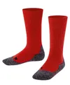 Produktbild: FALKE Unisex Kinder Socken Active Warm K SO Wolle Funktionsmaterial dick atmungsaktiv 1 Paar, Rot (Fire 8150), 31-34