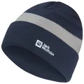 Produktbild: Jack Wolfskin - Kid's Stripy Knit Beanie - Mütze Gr 51-53 cm blau