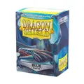 Produktbild: Dragon Shield | Standardgröße Kartenhüllen Matt | 100 Stück – Glatte & Robuste Premium TCG Sleeves | Kompatibel mit Pokémon, Flesh & Blood, One Piece & Magic: The Gathering | Matte Blue