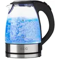 Produktbild: RK1776 1,7 l Wasserkocher 2200 W (Schwarz, Silber, Transparent)