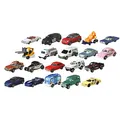 Produktbild: Matchbox FGM48-20er-Pack mit Poster, 1:64 Die-Cast Fahrzeuge Geschenkset, je 20 Spielzeugautos, zufällige Auswahl, für Sammler und Kinder ab 3 Jahren