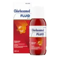 Produktbild: Chlorhexamed Fluid mundspülung 0,1%, Mundwasser mit Chlorhexidin, 200 ml, bei bakteriell bedingten Entzündungen des Zahnfleischs und der Mundschleimhaut