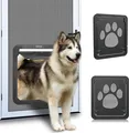 Produktbild: Ownpets Hunde- und Katzenklappe, magnetisches Moskitonetz, schwarz, 36x30 cm