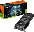 Produktbild: Gigabyte GeForce RTX 5050 Gaming OC 8G Grafikkarte - 8GB GDDR6, 128bit, PCI-E 5.0, 2632MHz Core Clock, 2 x DP, 2 x HDMI, NVIDIA DLSS 4, GV-N5050GAMING OC-8GD