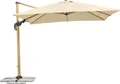 Produktbild: Ampelschirm Schneider Rhodos Twist Woody 300 x 300 cm natur